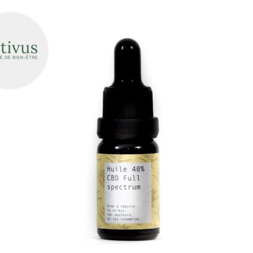 Huile CBD 40% Bio (10ml) - Nativus