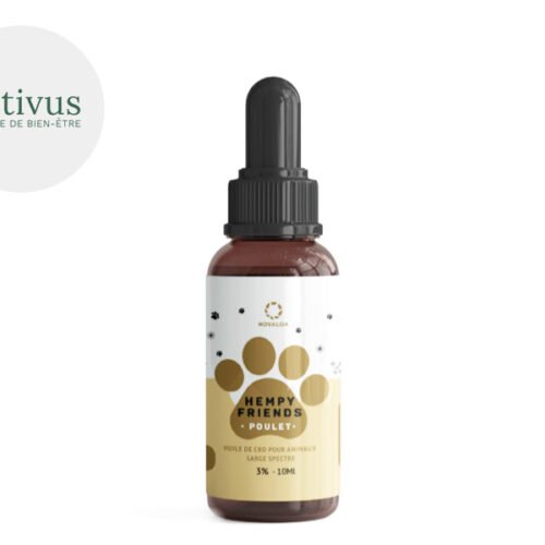 Huile CBD Animal 3% Hempy Friends
