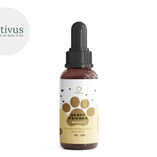 Huile CBD Animal 5% Hempy Friends