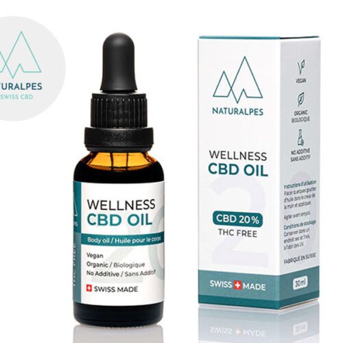 Huile CBD 20% Bio Wellness (10ml) - Naturalpes
