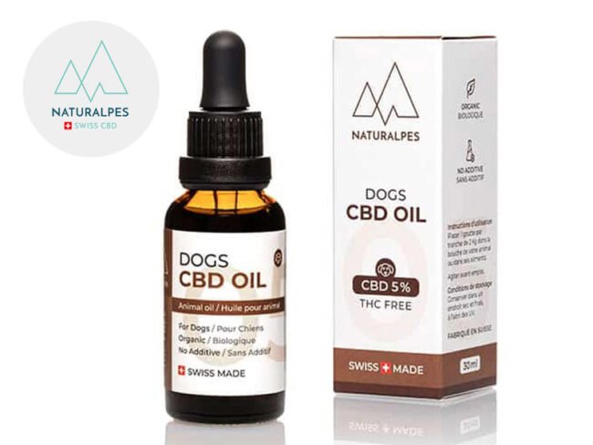 Huile CBD Chien 5% Naturalpes