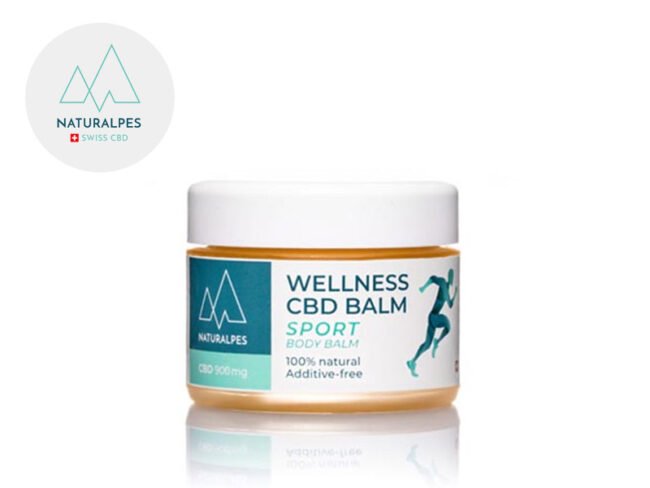 Baume CBD pour le Sport Naturalpes