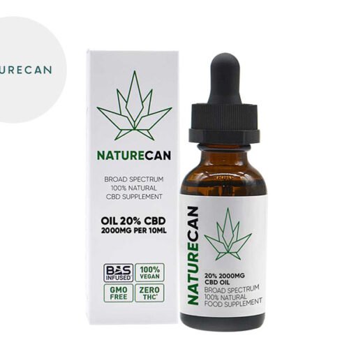 Huile CBD 20% Bio (10ml) - Naturecan