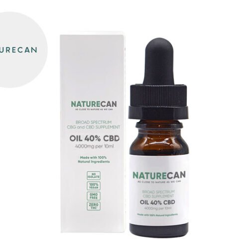 Huile CBD 40% Bio (10ml) - Naturecan