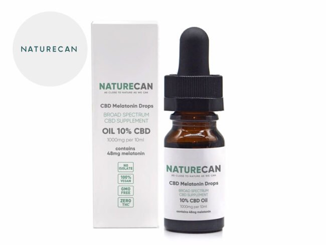 Huile CBD 10% Bio (10ml) - Naturecan