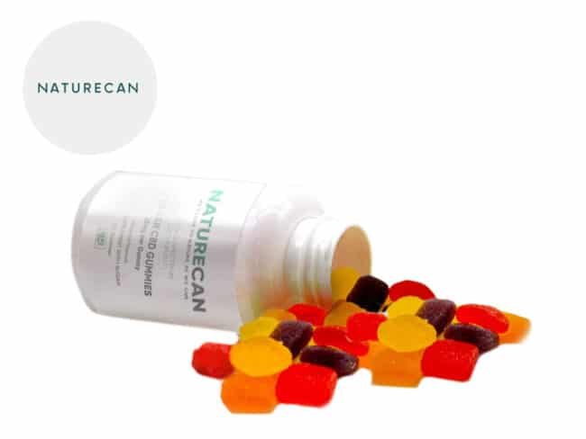 Bonbon gélifié CBD 10% vegan - Naturecan
