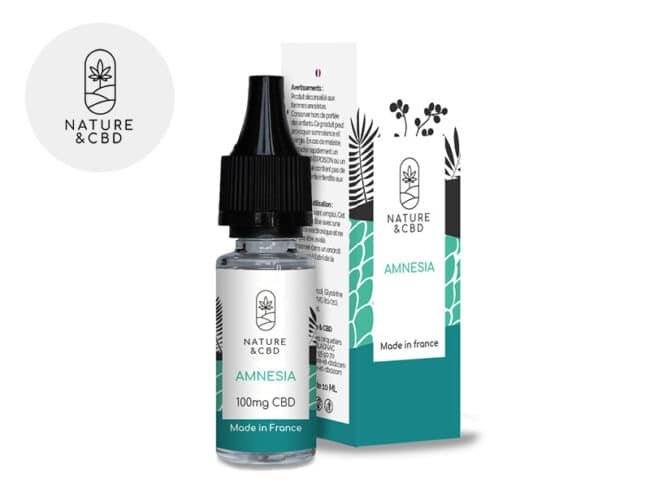 E liquide Amnesia CBD (100mg) - Nature et CBD