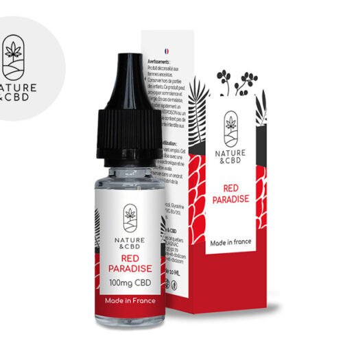 E liquide Red Paradise CBD (300mg) - Nature et CBD