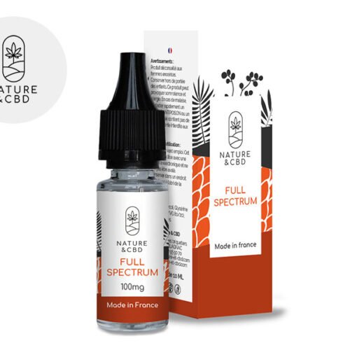 E liquide Full Spectrum CBD (500mg) - Nature et CBD
