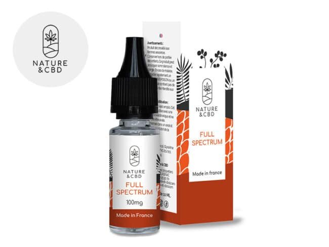 E liquide Full Spectrum CBD (500mg) - Nature et CBD