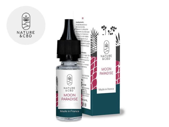 E liquide Moon Paradise CBD (300mg) - Nature et CBD