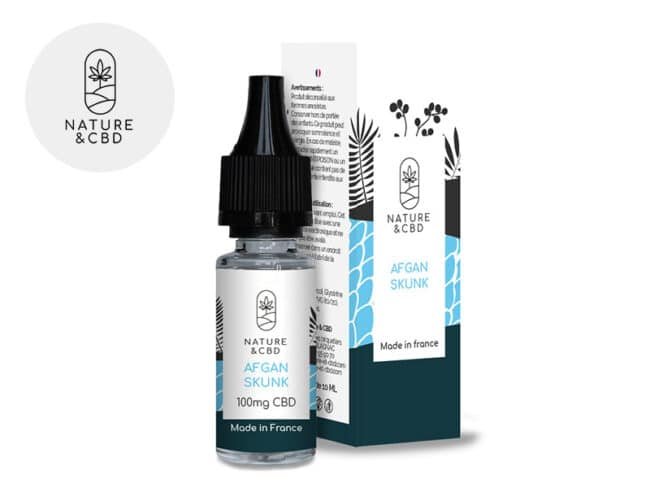 E liquide Afghan Skunk CBD (700mg) - Nature et CBD