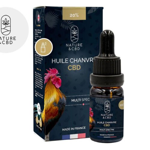 Huile CBD 20% Bio (10ml) - Nature et CBD