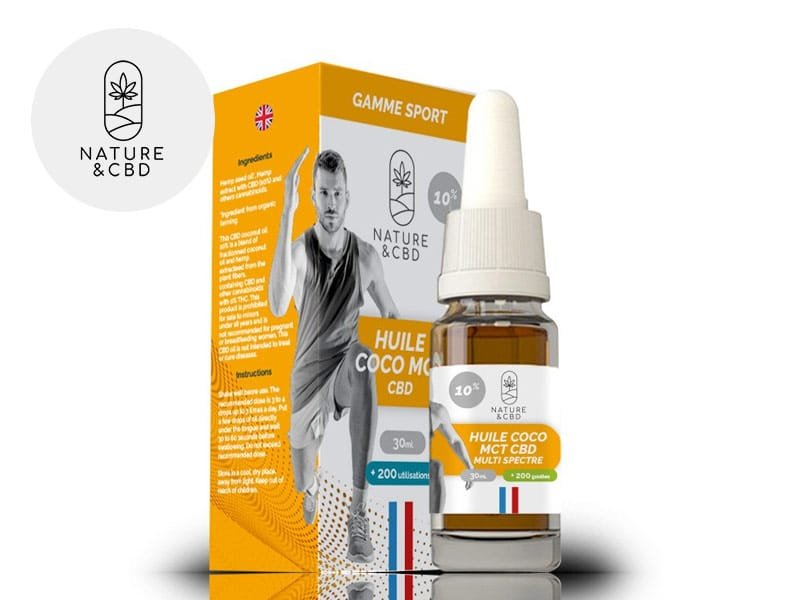 Huile CBD 20% Bio (10ml) - Nature et CBD - Cannanews.fr