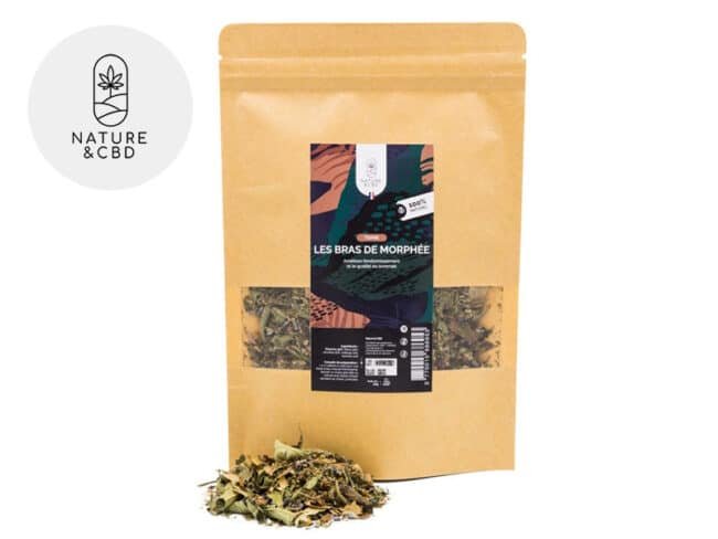 Infusion CBD Les Bras de Morphée - Nature et CBD