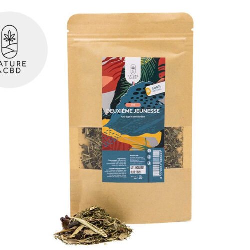 Infusion CBD Thé Deuxième Jeunesse - Nature et CBD