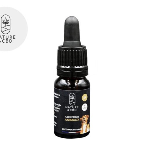 Huile CBD Animal 5% Nature et CBD