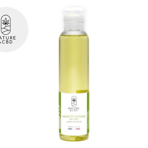 Huile de massage CBD Nature et CBD