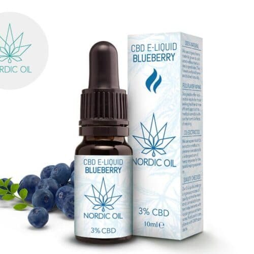 E liquide Myrtilles CBD (300mg) - Nordic Oil