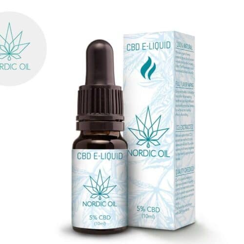 E liquide CBD (500mg) - Nordic Oil