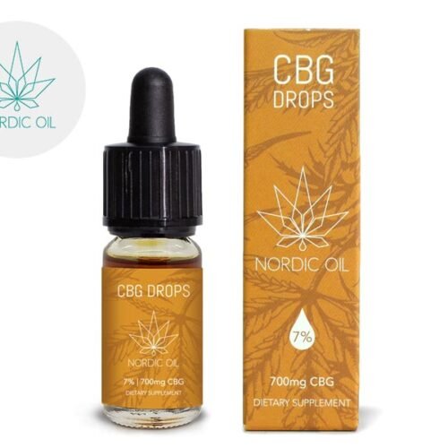 Huile CBG 7% bio (10ml) - Nordic Oil