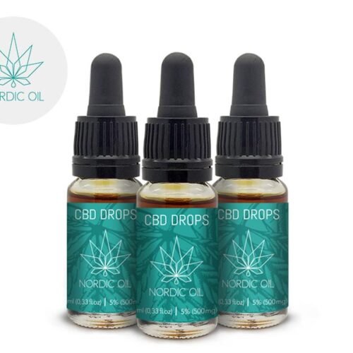 Pack 2+1 Huile CBD 5% bio (30ml) - Nordic Oil