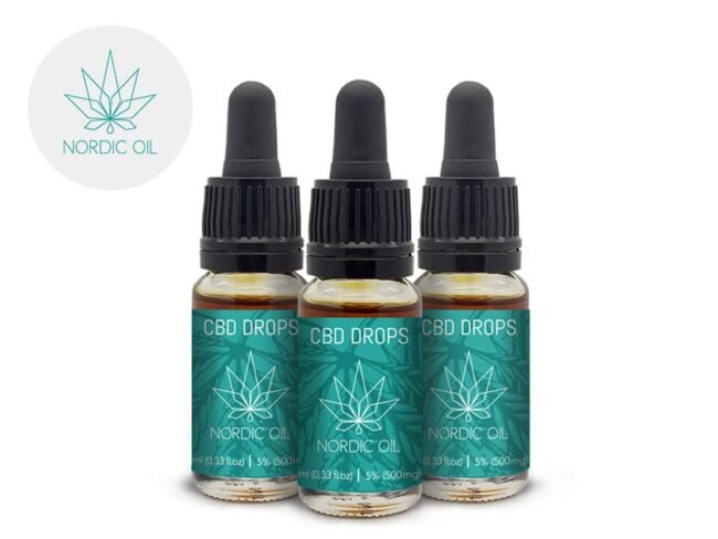 Pack 2+1 Huile CBD 5% bio (30ml) - Nordic Oil