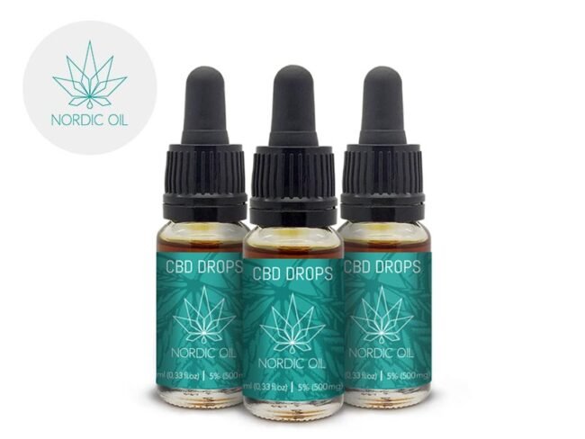 Pack 2+1 Huile CBD 5% bio (30ml) - Nordic Oil