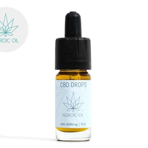 Huile CBD 40% Bio (10ml) - Nordic Oil