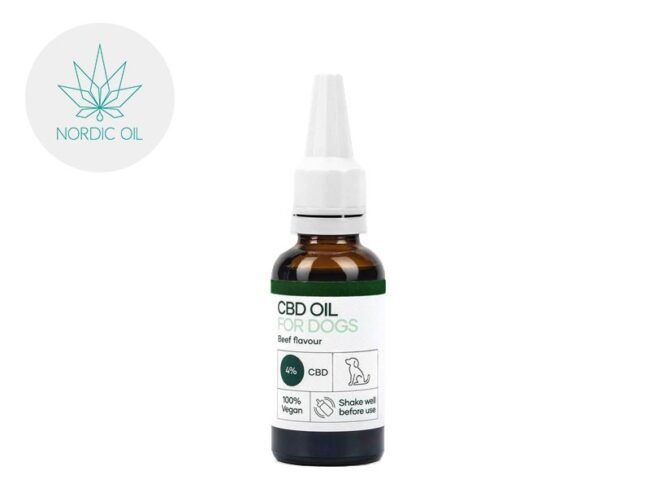 Huile CBD Chien 4% Nordic Oil 30ml