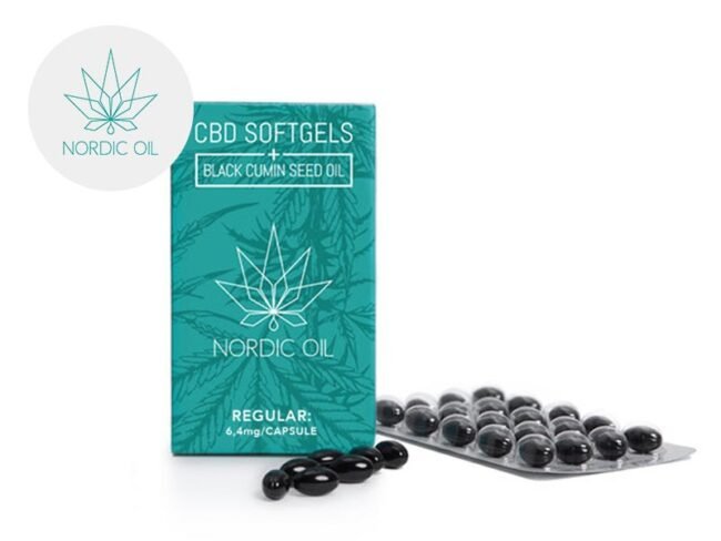 Capsules CBD 384mg - Nordic Oil