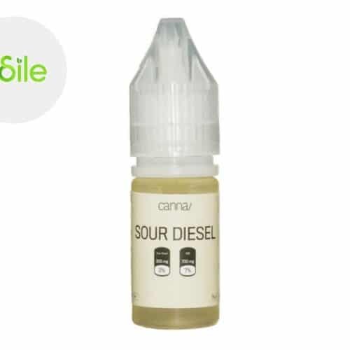 E liquide Sour Diesel CBD (700mg) - Odile Green