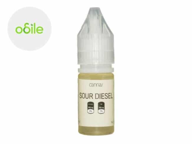 E liquide Sour Diesel CBD (700mg) - Odile Green