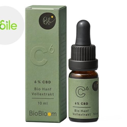 Huile CBD 6% Bio (10ml) - Odile Green