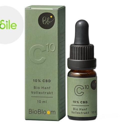 Huile CBD 10% Bio (10ml) - Odile Green