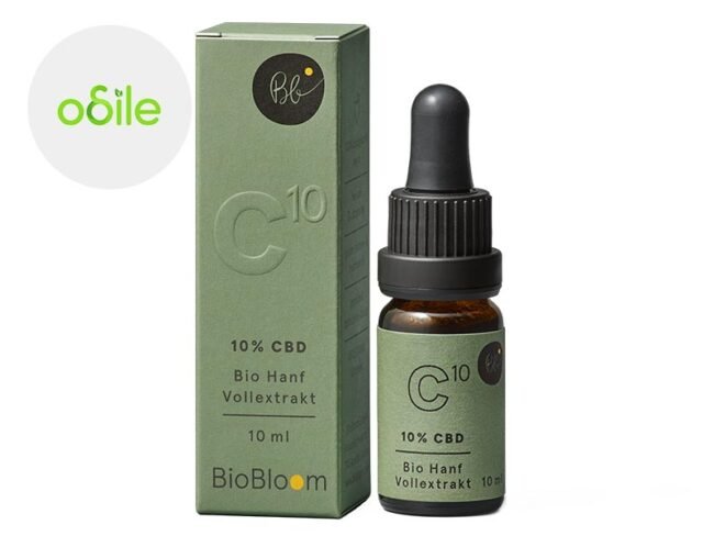 Huile CBD 10% Bio (10ml) - Odile Green