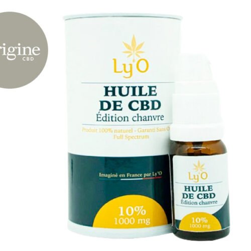 Huile CBD 10% Bio (10ml) - Ly'O