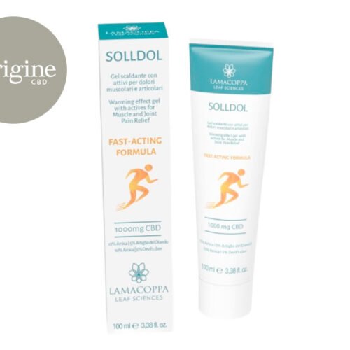Crème chauffante Musculaire Extra Forte CBD LAMACOPPA