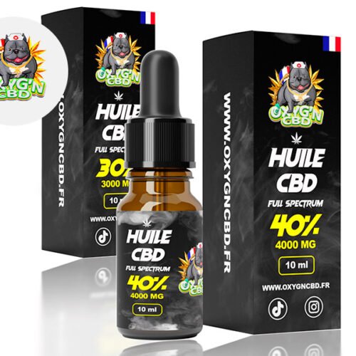 Pack 2 Huiles CBD Cure Intense (20ml) - Oxyg'N CBD