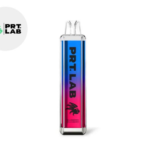 Puff Myrtille 0% nicotine (rechargeable) - PRT Lab