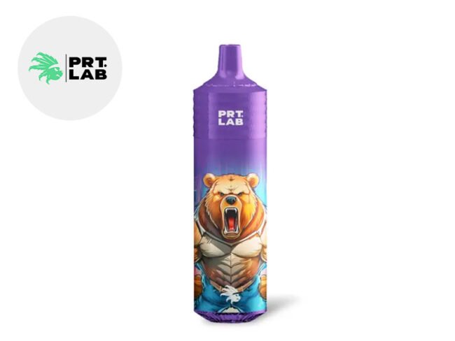Puff Fraise 2% nicotine (rechargeable) - PRT Lab