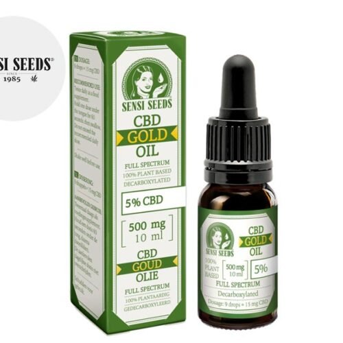 Huile CBD 5% Bio Gold (10ml) - Sensi Seeds