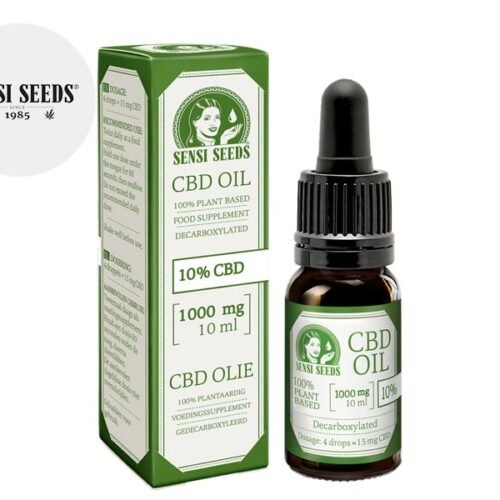 Huile CBD 10% Bio (10ml) - Sensi Seeds