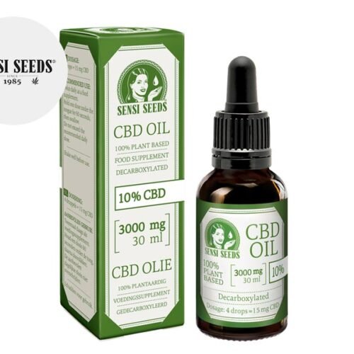 Huile CBD 10% Bio (30ml) - Sensi Seeds
