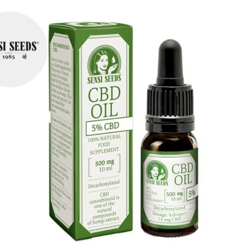 Huile CBD 5% Bio (10ml) - Sensi Seeds