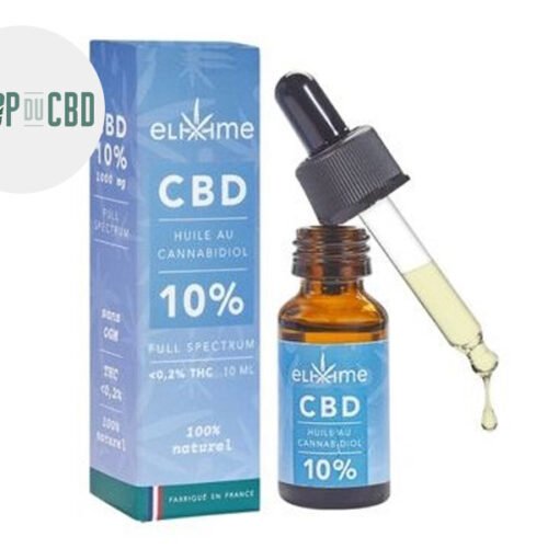 Huile CBD 10% Bio (10ml) - Shop du CBD