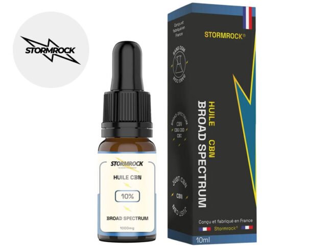Huile CBN 10% Bio (10ml) - Stormrock