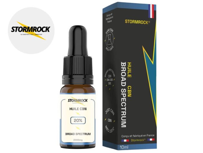 Huile CBN 20% Bio (10ml) - Stormrock