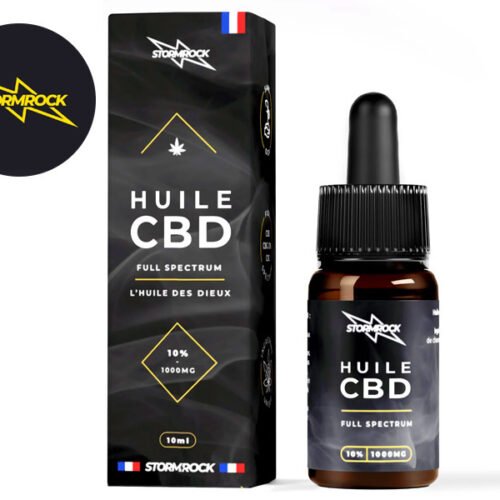 Huile CBD 10% Bio (10ml) - Stormrock