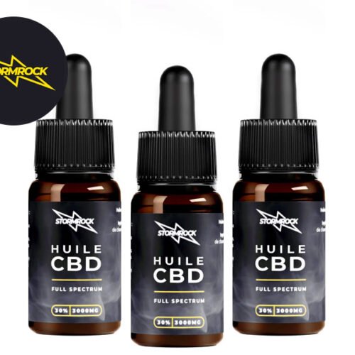Pack 2+1 Huile CBD 30% bio (30ml) - Stormrock